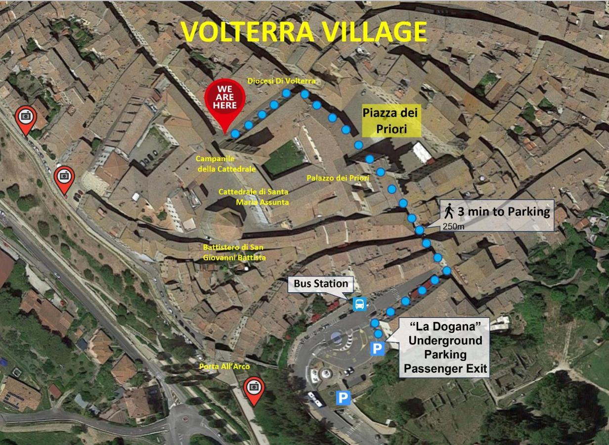 The Walkable Volterra Rooftop Suite Dış mekan fotoğraf