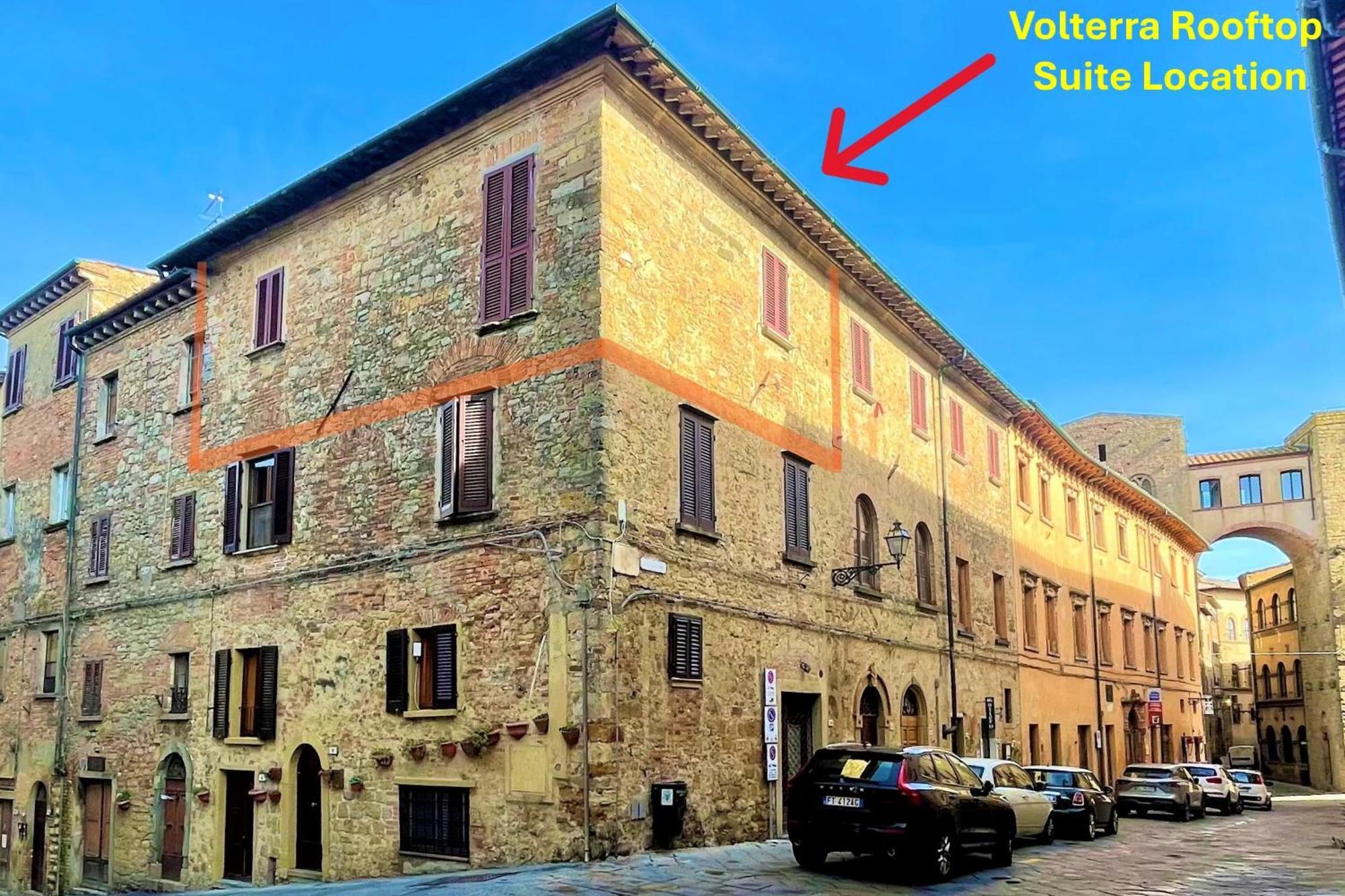 The Walkable Volterra Rooftop Suite Dış mekan fotoğraf